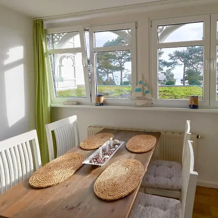 Villa Freia In Binz - Wg 11 Mit Meerblick Und Balkon Exterior photo