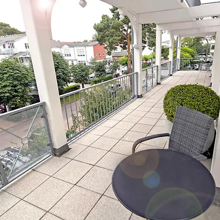 Villa Freia In Binz - Wg 11 Mit Meerblick Und Balkon Exterior photo